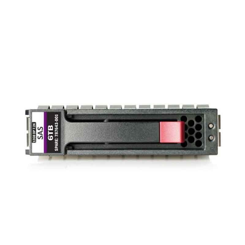 787643-001 HPE 6TB 7.2K RPM LFF 2 Port 512e SAS-12GBPS Hard Drive | Refurbished