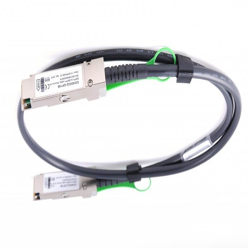 JH235A HPE X242 40G QSFP+ To QSFP+ 3M DAC Cable | Brand New 3 Years Warranty