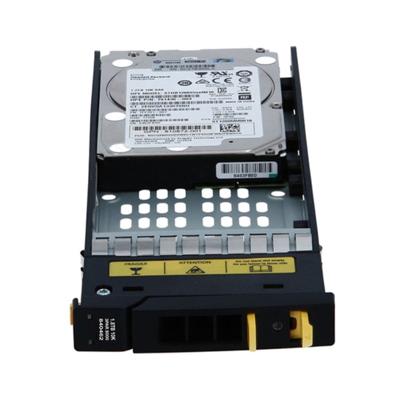 HPE K0F26A 1.8TB HDD SAS 6GBPS 10K RPM M6710 SFF With Tray for Server | Brand New 3 Years Warranty