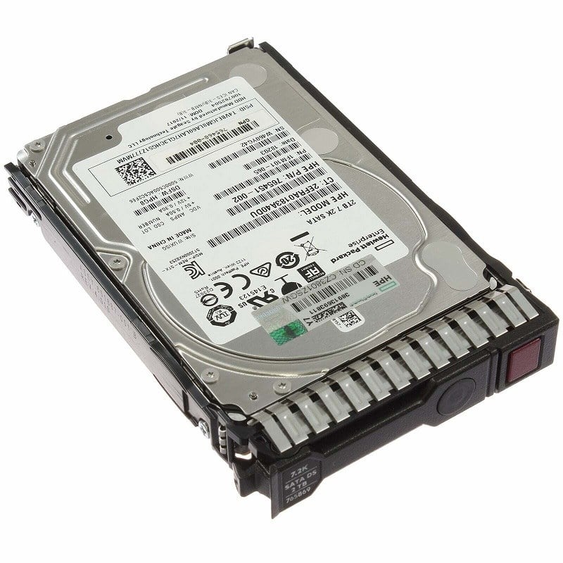 HPE MB004000JWKGU 4TB SAS-12GBPS 7.2K RPM Hard Drive Midline SC With Tray | New Bulk Pack