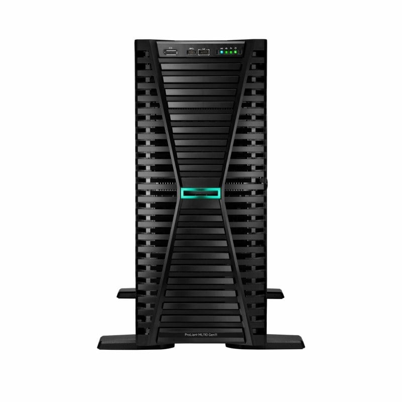 HPE P55533-001 ML110 Server Gen11 3408U 1P 16G 4Lff 500W Server | New Cto With Full Mfg Warranty