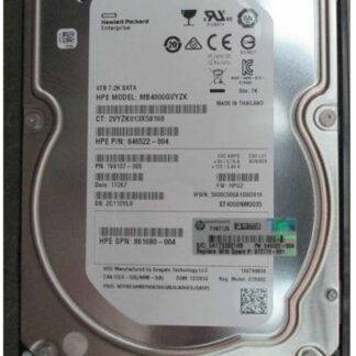 872491-H21 HPE 4TB 7.2K RPM 3.5 Inch DS SATA-6GBPS SC Midline G9 G10 Hard Disk Drive. Brand New 3 Years Warranty