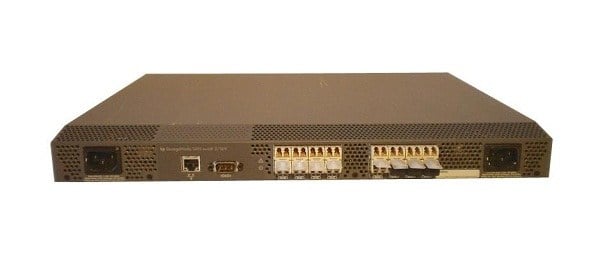 AA978A HPE Storageworks Rack-Mountable SAN 16 Ports Manageable Switch | Refurbished