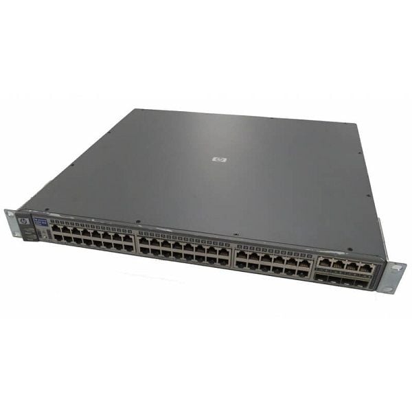 J4904-69101 HPE ProCurve 48 Ports 10/100/1000BT 4 Dual SFP GigaBit Ethernet Switch | Refurbished