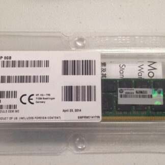 HP 500205-071 8GB Memory 1333MHz PC3-10600 ECC DDR3 SDRAM Registered CL9  DIMM | Brand New 3 Years Warranty