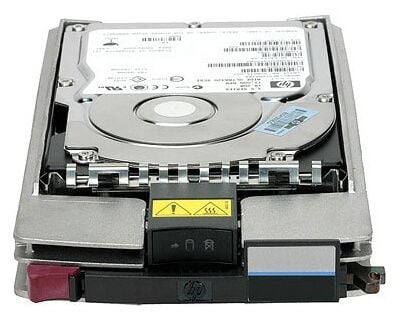 518735-001 HP 600GB 10K RPM EVA Hot Swap Form Factor 3.5 Inches Fibre Channel Hard Drive in Tray. Refurbished.