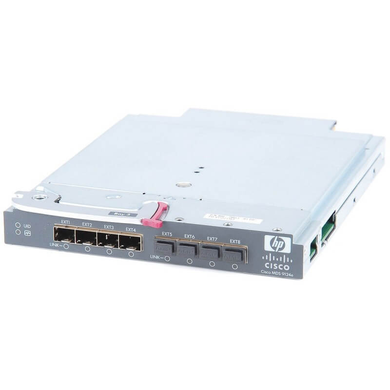 HPE AG641A Cisco StorageWorks MDS 9124e 4.24GBPS 12 Ports Rack-Mountable Switch | New Bulk Pack