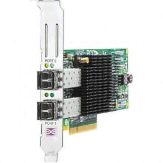 AJ763A HP Storageworks 82E 8GB Dual-Port PCI-E X8 Fibre Channel Host Bus Adapter With Standard Bracket | New Bulk Pack