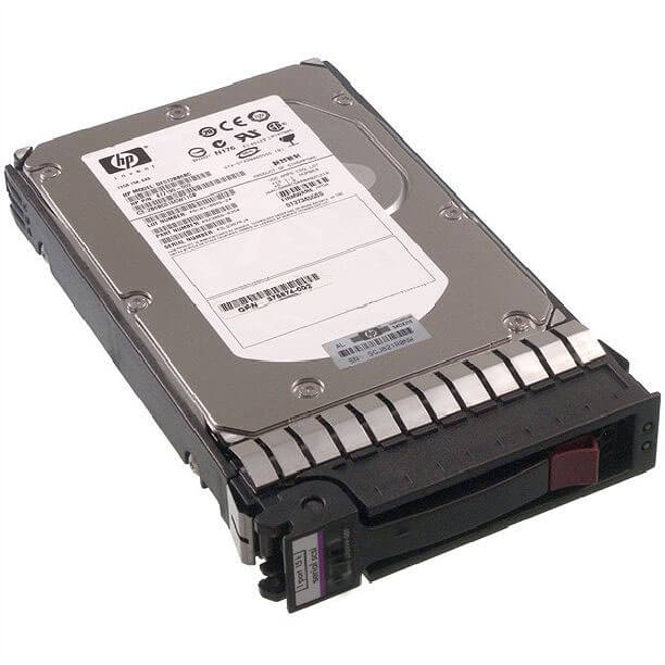 BF300DA482 HP 300GB 15K RPM Dual Port Hot Swap Fibre Channel Hard Disk Drive In Tray. Refurbished.