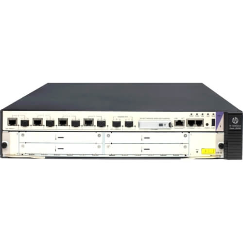 JG353-61001 HP HSR6602-G Router 4 Ports Management Port 1 Slots Gigabit Ethernet 2U Rack-Mountable | Refurbished