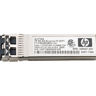 QK726A HPE SFP+ Transceiver Module 1 x 10GBase-SR | Refurbished