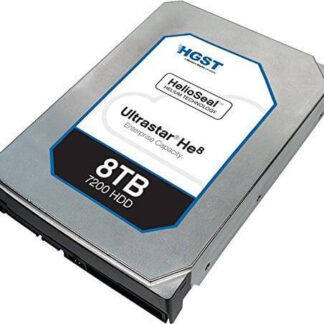 0F23694 Hitachi Ultrastar HE8 8TB 7.2K RPM SATA-6GBPS 128MB Buffer 512E SE 3.5inch Helium Platform Enterprise Hard Drive. Refurbished.