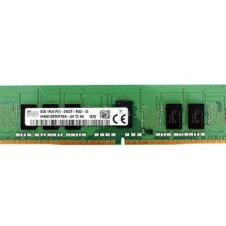 HMA81GR7MFR8N-VK Hynix 8GB 1X8GB 2666MHz PC4-21300 CL19 ECC Registered Single Rank X8 1.2V DDR4 SDRAM 288-PIN RDIMM Memory Module For Server. New Factory Sealed 3 Years Hynix Warranty. Dell OEM.