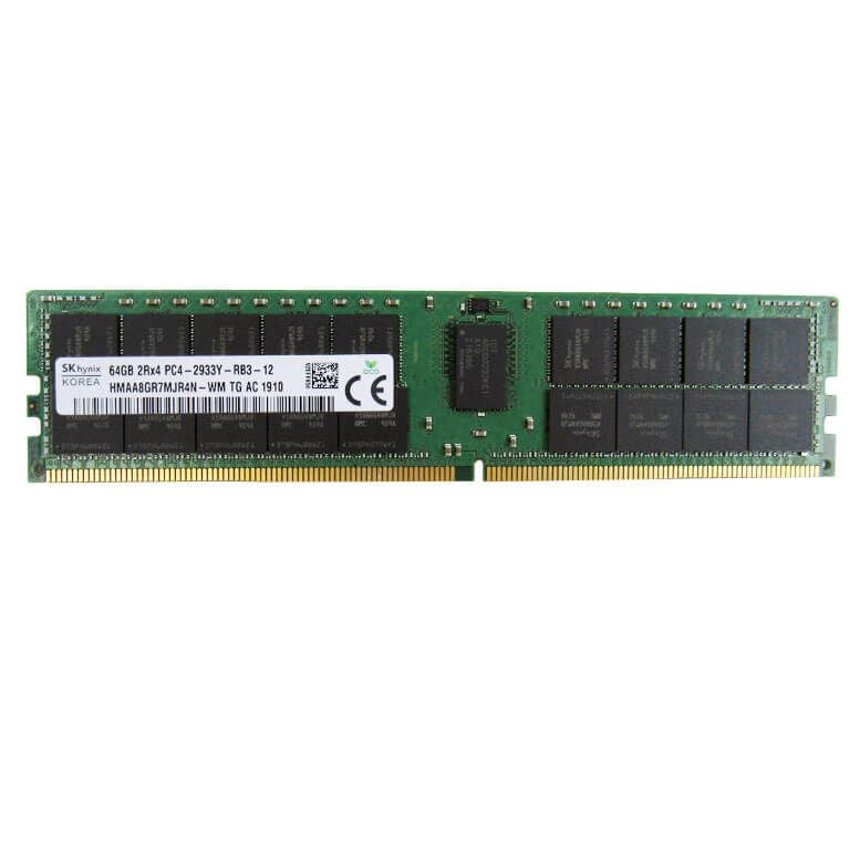 Hynix HMAA8GR7MJR4N-WM 64GB RAM 2933MHz PC4-23400 Cl21 ECC DDR4 SDRAM 288-Pin Registered | New Bulk Pack