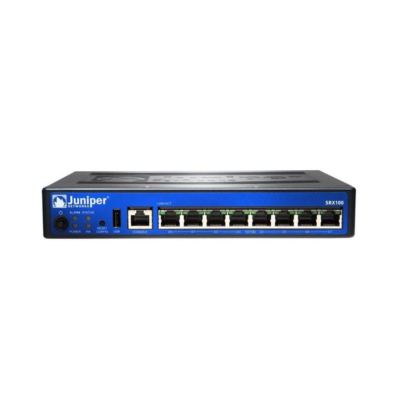 Juniper SRX100H Srx100 Services Gateway Ethernet Fast Ethernet 1U External Security Appliance | Refurbished