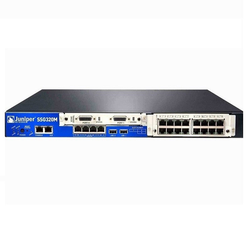 Juniper SSG-320M-SB 320M Secure Service Gatway 4 x 10/100/1000Base-T LAN | Refurbished