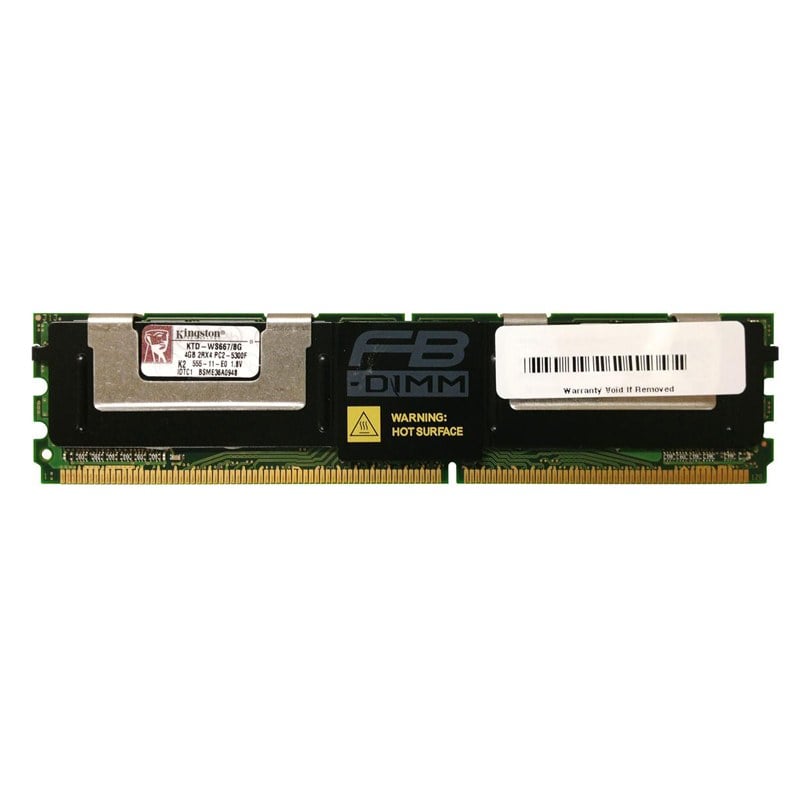 Kingston KTD-WS667/8G 8GB RAM PC2-5300 667MHz 240-Pin DDR2 SDRAM Buffered | New Bulk Pack