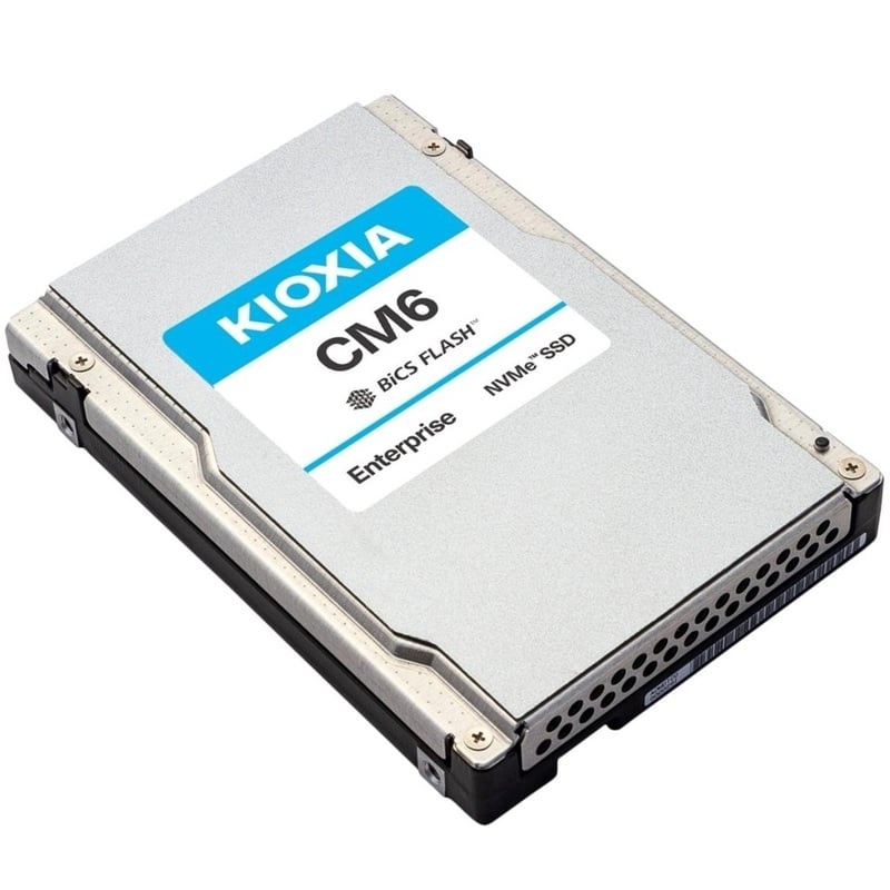 Kioxia KCM6FRUL3T84 3.84 TB CM6-R U.2 Internal - PCI Express 4.0 NVME Read Intensive SSD | Refurbished | Dell OEM