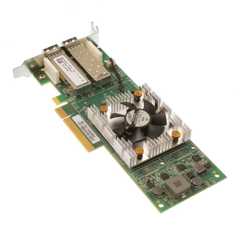 QLE2662L QLogic 16GB/S Dual Port PCI-E 3.0 Fiber Channel Host Bus Adapter With Both Bracket Card Only. New Bulk Pack | Dell Oem