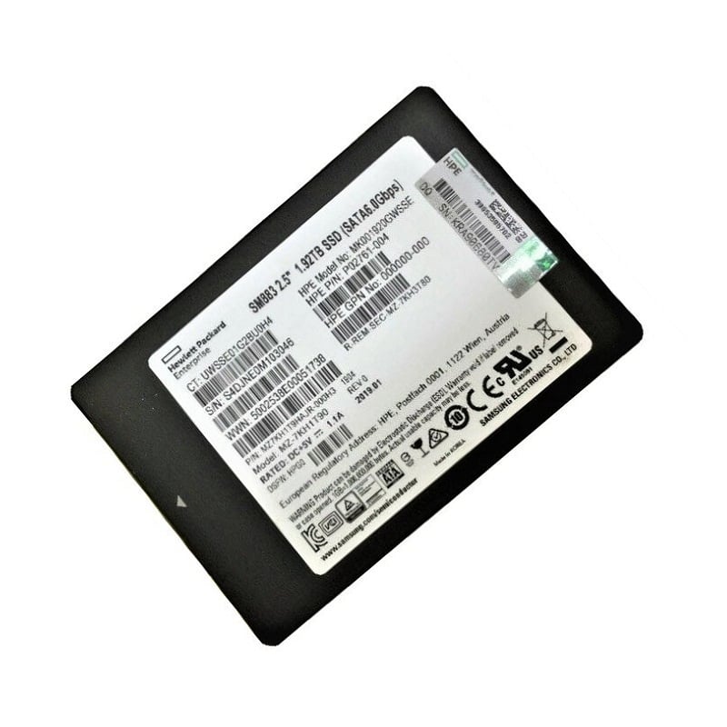 Samsung MZ7KH1T9HAJR-000H3 1.92TB SM883 SATA 6GBPS SSD Internal | Refurbished | HPE OEM