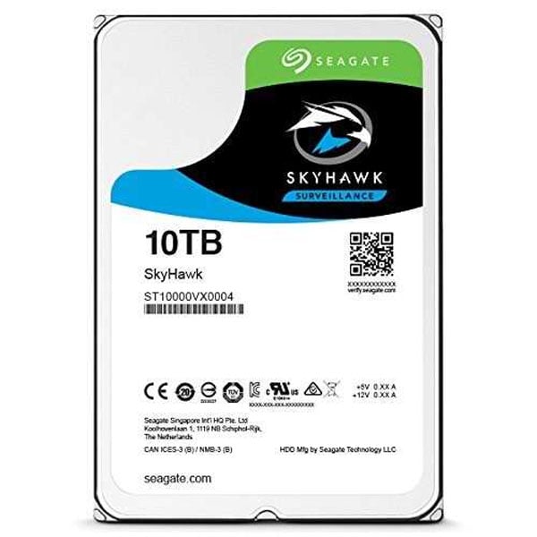 Seagate Exos X18 ST10000NM014G 10TB  SAS 12GB/S 7.2K RPM  Conventional Magnetic Recording (CMR) Method Video Surveillance System Hard Drive | New Factory Sealed