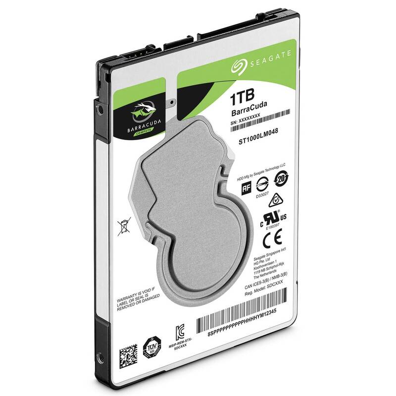 Seagate ST1000LM048 BarraCuda 1TB 5.4K RPM SATA 6GBPS Laptop 128MB Cache HDD | Refurbished