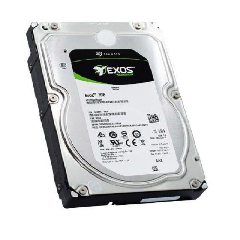 Seagate ST4000NM0135 Exos 7E8 4TB 7.2K RPM SAS-12GBPS HDD Dual Port 128MB | New Bulk Pack