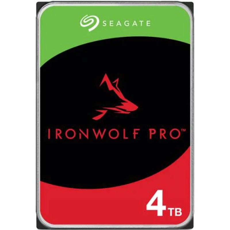 Seagate ST4000NT001 Ironwolf Pro 4TB 7.2KRPM 512E SATA-6GBPS 256MB Buffer Hard Disk Drive |  Brand New 3 Years Warranty