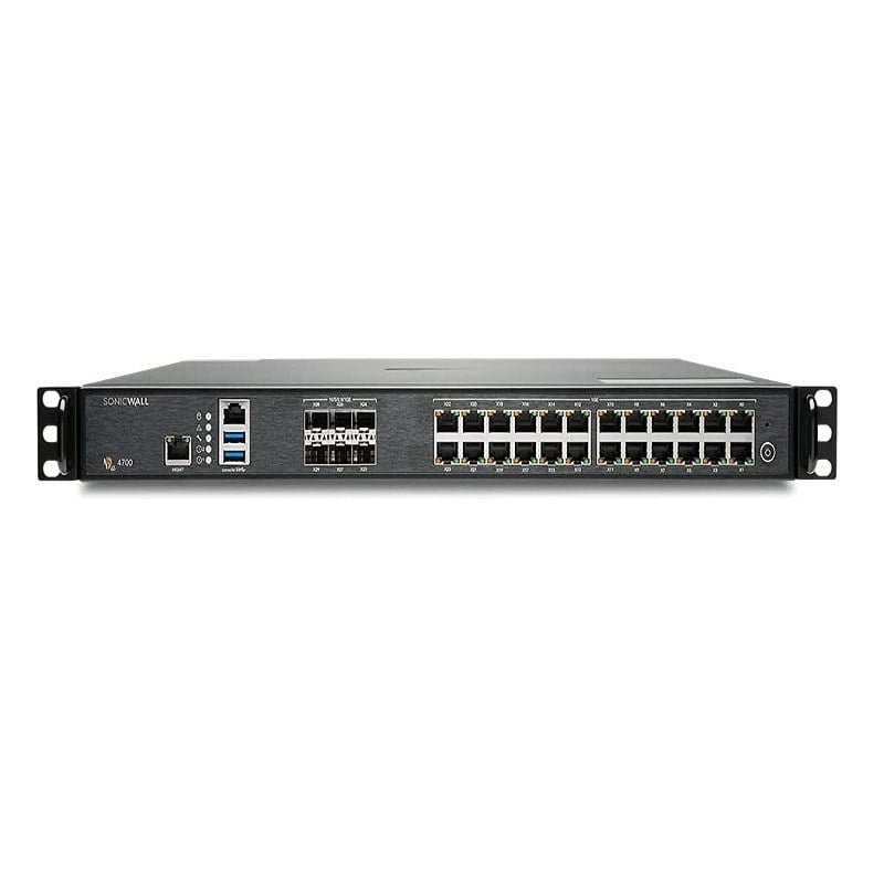 SonicWall 02-SSC-8986 Nsa 4700 - High Availability - Security Appliance - 10 Gige, 5 Gige, 2.5 Gige - 1u - Rack-mountable | Brand New 3 Years Warranty