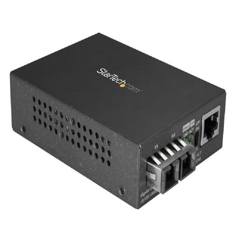 StarTech MCMGBSCSM10 Fiber Media Converter | New Bulk Pack