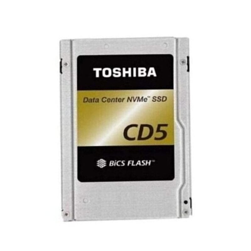 Toshiba KCD5XLUG7T68 7.68TB  PCI-E NVMe TLC Read Intensive Internal SSD | Refurbished | Dell OEM