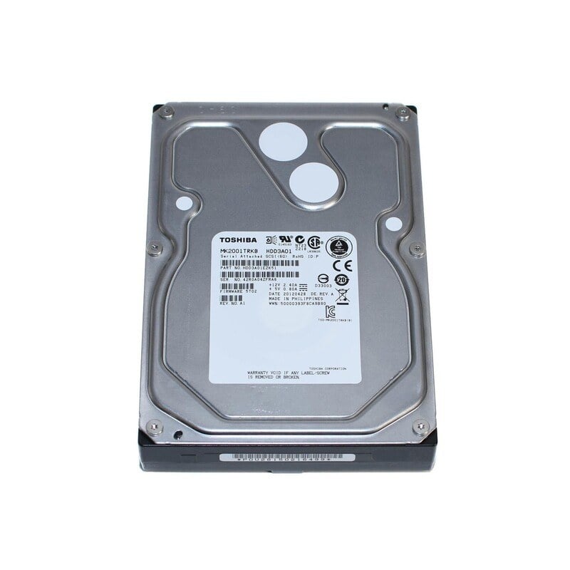 TOSHIBA MD04ACA400  4TB 7.2K RPM 64MB Buffer SATA 6GBPS Enterprise HDD | Refurbished