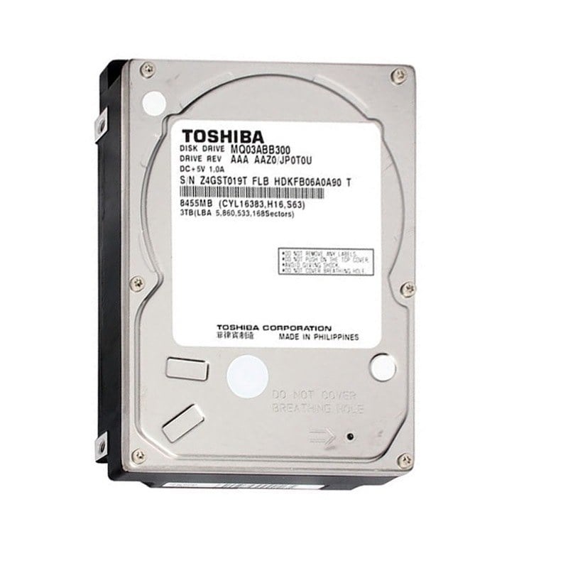 Toshiba MK2533GSG 250GB 5.4K RPM Hard Drive Form Factor SATA 3GBPS | New Bulk Pack