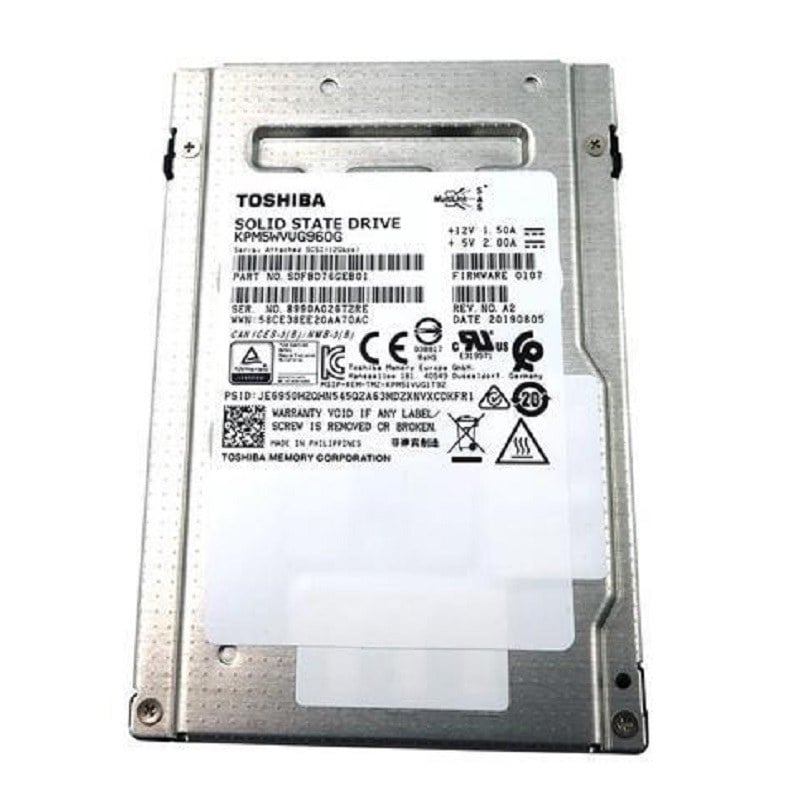 Toshiba SDFBD76DAB01 960 GB SAS 12GBPS SSD | Refurbished | Dell OEM