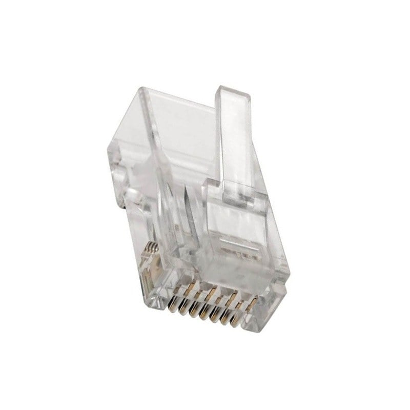 N230-100 Tripp Lite 100pk Cat6 RJ45 Modular Connector Plug Load Bar Solid | New Bulk Pack