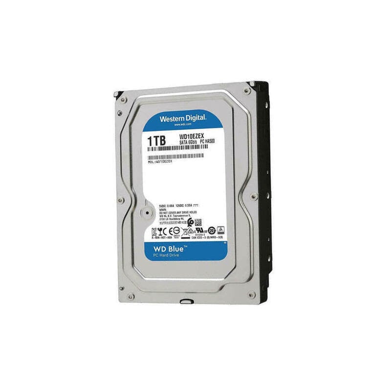 Western Digital WD10EZEX 1TB 7.2K RPM 64MB Buffer Form Factor SATA 6GBPS Hard Drive | Refurbished