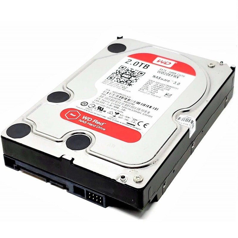 WD20EFRX Western Digital 2TB 5.4K RPM Hard Drive 64MB SATA 6GBPS LFF | New Bulk Pack