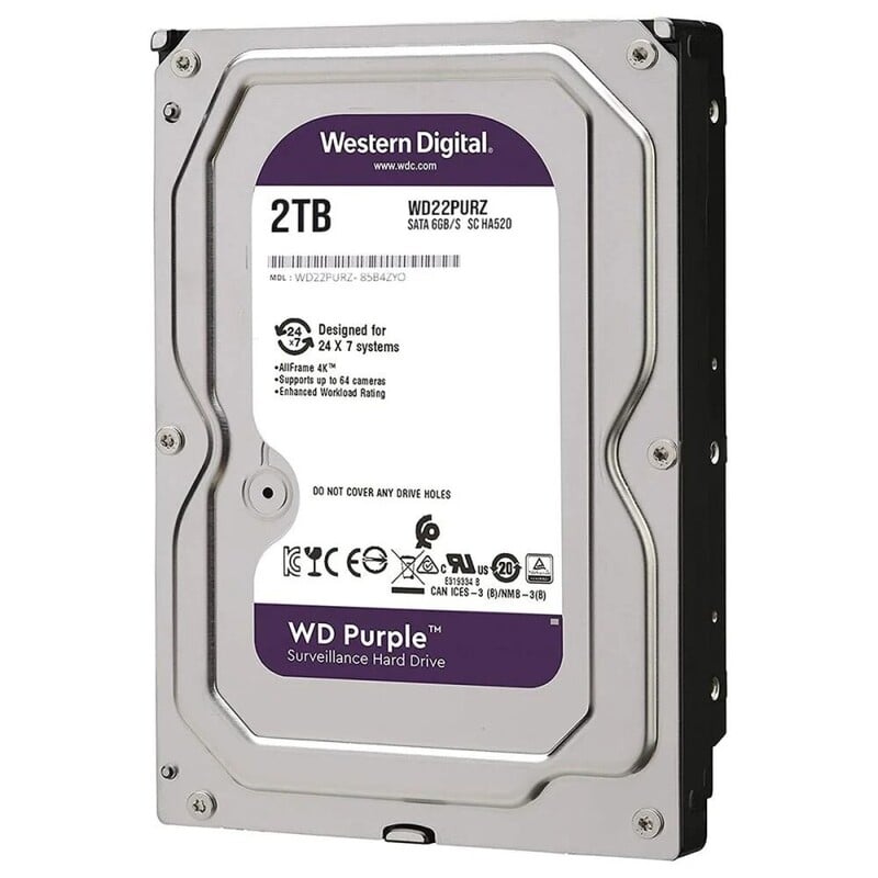 Western Digital Purple 2TB high quality SATA 3.5