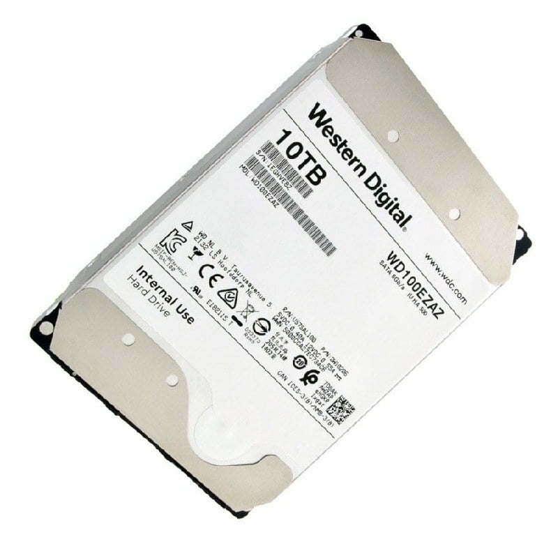 Western Digital WD100EZAZ 10TB Hard Drive SATA-6GBPS 5.4K RPM Wd Red 256mb  Buffer Internal For | New Bulk Pack | Call – ALLHDD