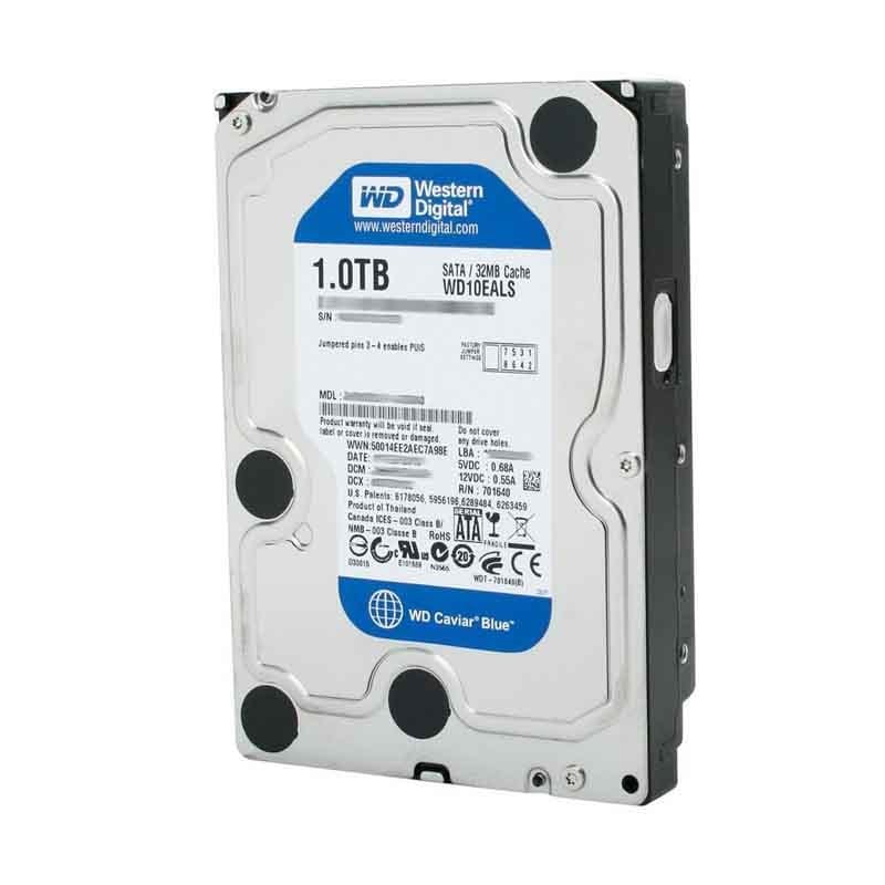 Western Digital WD10PURX Purple 1TB Hard Drive 5.4K RPM SATA 6GBPS 64MB Cache Surveillance Internal | Refurbished