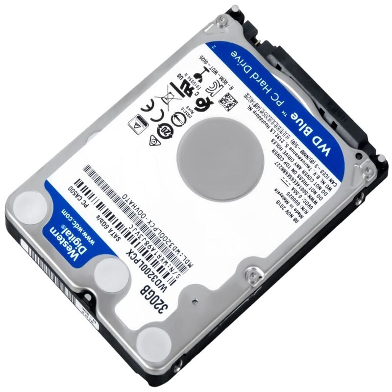 WD3200LPCX Western Digital 320GB 5.4K RPM SATA 6GBPS Blue 16MB Cache  Internal Hard Drive | Refurbished – ALLHDD