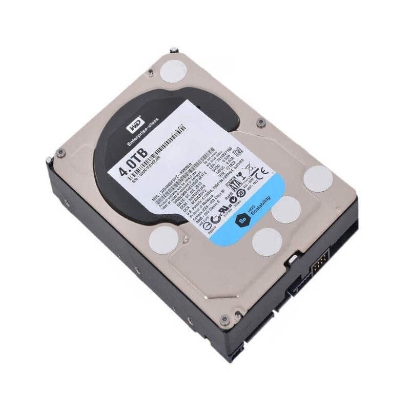 Western Digital WD4000F9YZ SE SATA 6GBPS 4TB 7.2K RPM 64MB Buffer Hard Disk Drive | Refurbished