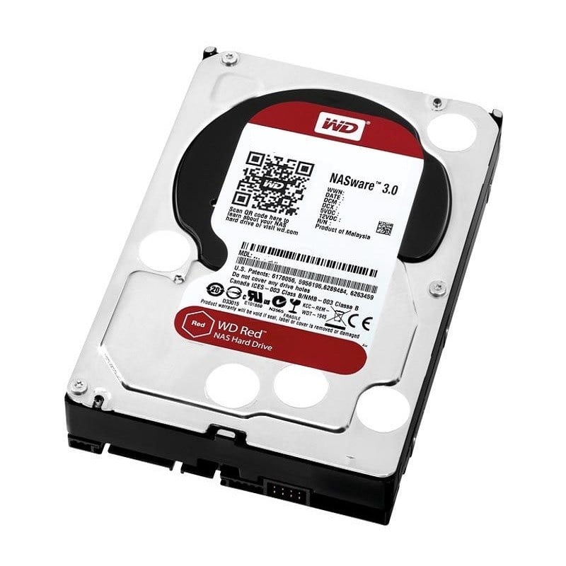 WD40EFRX Western Digital Red 4TB 5.4K RPM SATA 6GBPS 64MB LFF Internal NAS  Hard Drive | New Bulk Pack – ALLHDD