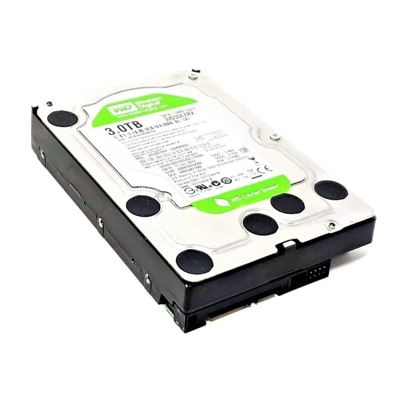 WD30EZRX Western Digital 3TB SATA 6GBPS Storage Drive Caviar Green 5.4K RPM 64MB | Refurbished