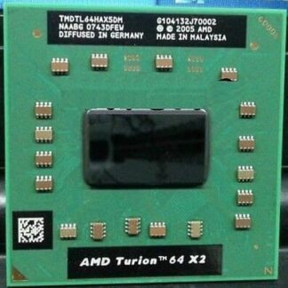 TMDTL64HAX5DM AMD Turion 64 X2 Technology Tl-64 Dual-Core 2.2GHz 1MB L2 Cache Socket-S1 90NM 35W Mobile Processor | New Bulk Pack